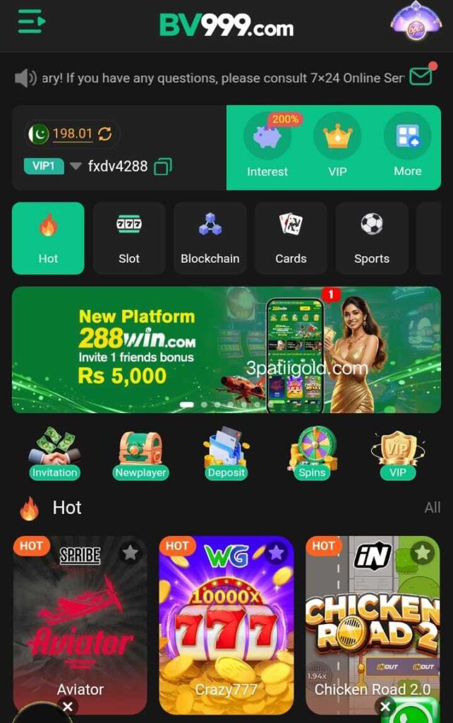 BV999 Online Game Download