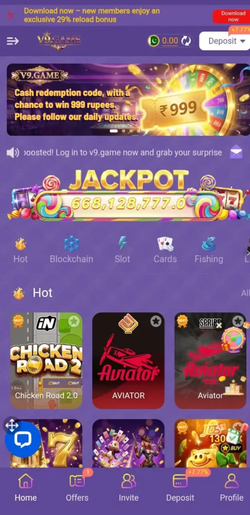 V9 game download new latest version 2026
